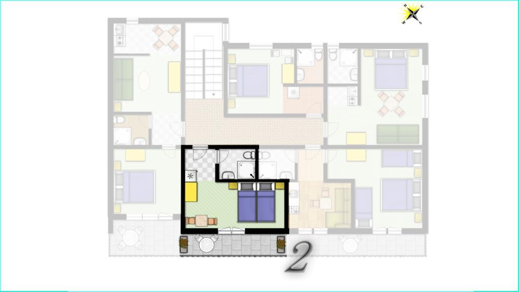 Apartments And Rooms Mare-Monti Starigrad Paklenica Rum bild